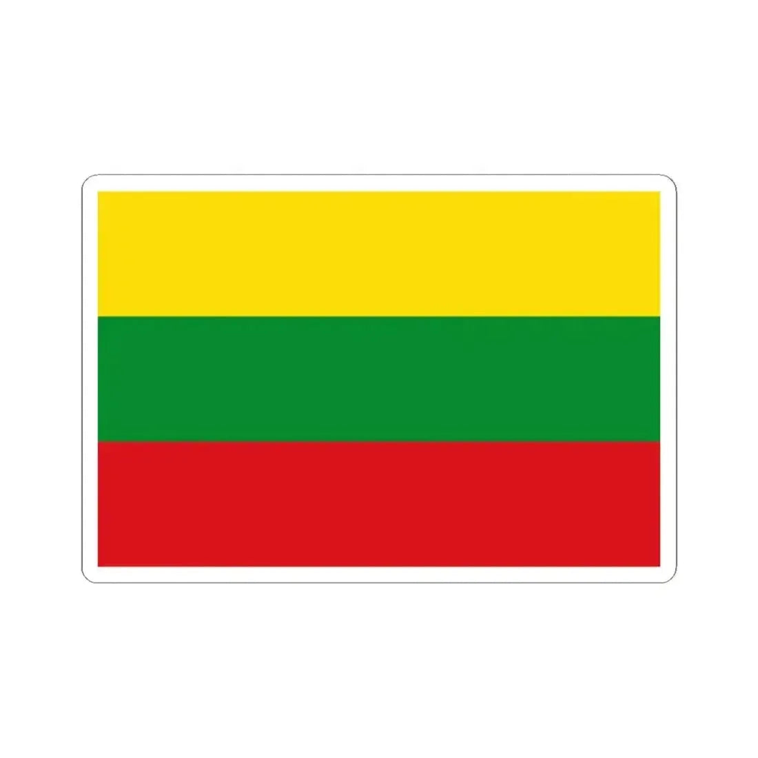 Flag of New Granada 1814-1816 (Colombia) STICKER Vinyl Kiss-Cut Decal 2 Inch White - The Sticker Space