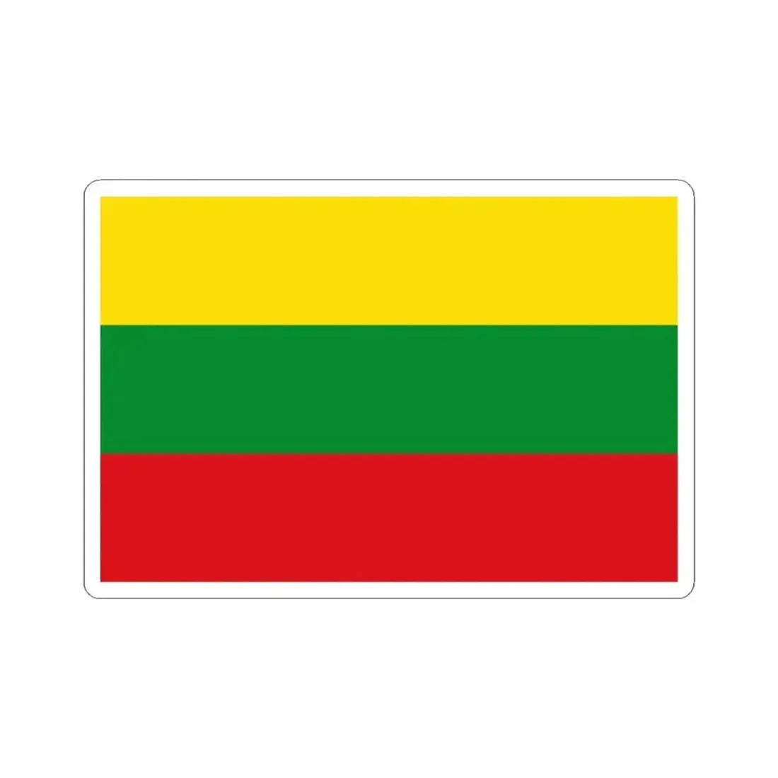 Flag of New Granada 1814-1816 (Colombia) STICKER Vinyl Kiss-Cut Decal 3 Inch White - The Sticker Space