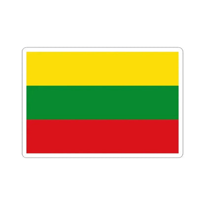 Flag of New Granada 1814-1816 (Colombia) STICKER Vinyl Kiss-Cut Decal 3 Inch White - The Sticker Space