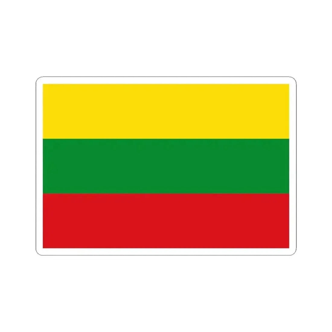 Flag of New Granada 1814-1816 (Colombia) STICKER Vinyl Kiss-Cut Decal 4 Inch White - The Sticker Space