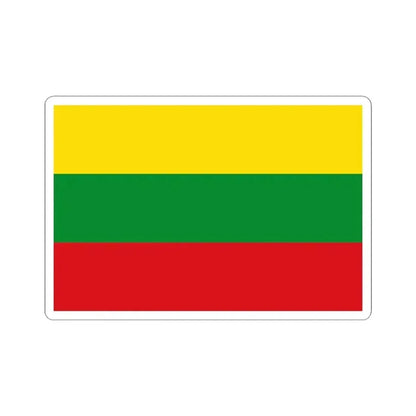 Flag of New Granada 1814-1816 (Colombia) STICKER Vinyl Kiss-Cut Decal 4 Inch White - The Sticker Space