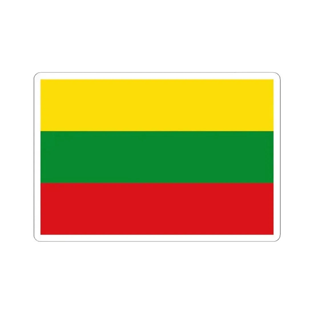 Flag of New Granada 1814-1816 (Colombia) STICKER Vinyl Kiss-Cut Decal 6 Inch White - The Sticker Space