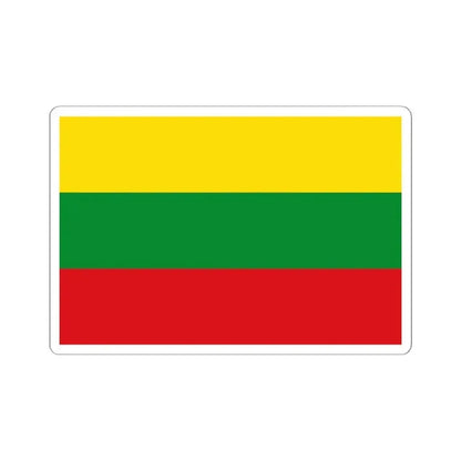 Flag of New Granada 1814-1816 (Colombia) STICKER Vinyl Kiss-Cut Decal 6 Inch White - The Sticker Space