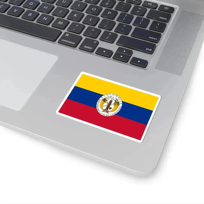 Flag of New Granada 1830-1834 (Colombia) STICKER Vinyl Kiss-Cut Decal - The Sticker Space