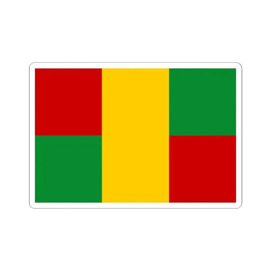 Flag of New Granada proposal (Colombia) STICKER Vinyl Kiss-Cut Decal 2 Inch White - The Sticker Space