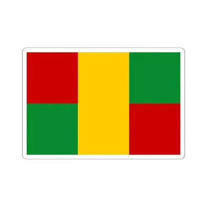 Flag of New Granada proposal (Colombia) STICKER Vinyl Kiss-Cut Decal 6 Inch White - The Sticker Space