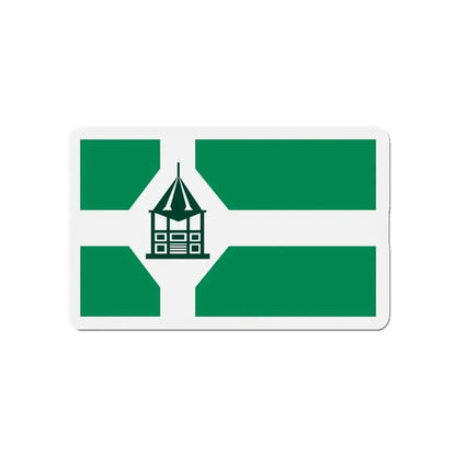 Flag of New Milford Connecticut - Refrigerator Magnet 4 Inch - The Sticker Space