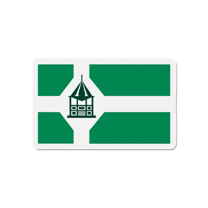 Flag of New Milford Connecticut - Refrigerator Magnet 5 Inch - The Sticker Space