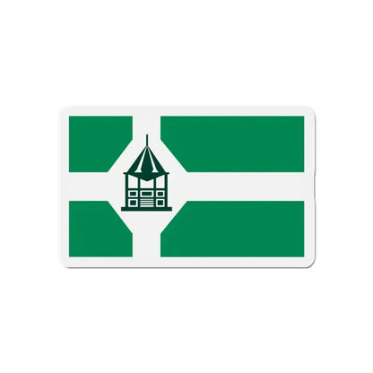 Flag of New Milford Connecticut - Refrigerator Magnet 6 Inch - The Sticker Space