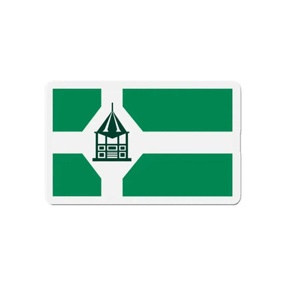 Flag of New Milford Connecticut - Refrigerator Magnet - The Sticker Space