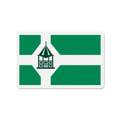 Flag of New Milford Connecticut - Refrigerator Magnet - The Sticker Space