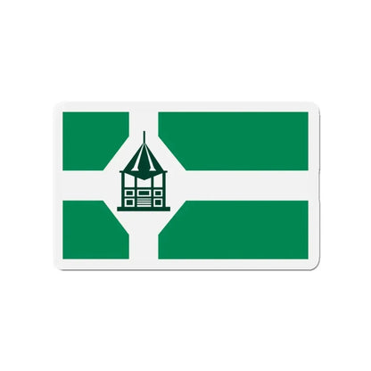 Flag of New Milford Connecticut - Refrigerator Magnet - The Sticker Space