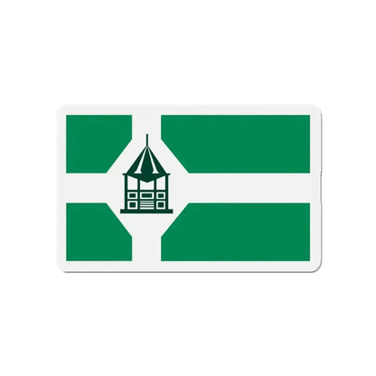 Flag of New Milford Connecticut - Refrigerator Magnet - The Sticker Space