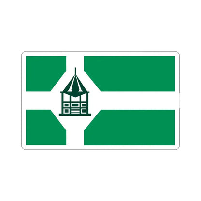 Flag of New Milford Connecticut USA STICKER Vinyl Die-Cut Decal - The Sticker Space