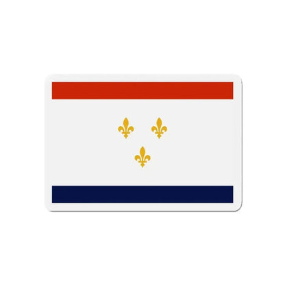 Flag of New Orleans Louisiana - Refrigerator Magnet - The Sticker Space
