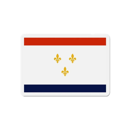 Flag of New Orleans Louisiana - Refrigerator Magnet - The Sticker Space