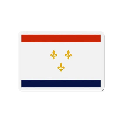 Flag of New Orleans Louisiana - Refrigerator Magnet - The Sticker Space