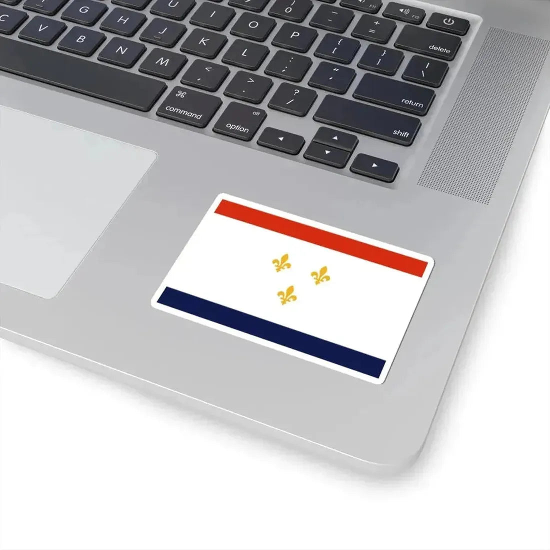 Flag of New Orleans Louisiana (United States) STICKER Vinyl Kiss-Cut Decal - The Sticker Space