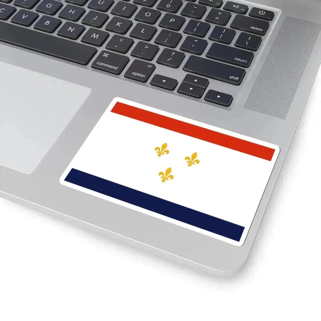 Flag of New Orleans Louisiana (United States) STICKER Vinyl Kiss-Cut Decal - The Sticker Space