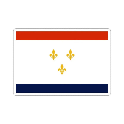 Flag of New Orleans Louisiana USA STICKER Vinyl Die-Cut Decal - The Sticker Space