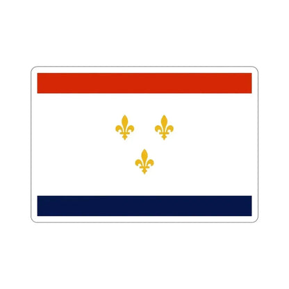 Flag of New Orleans Louisiana USA STICKER Vinyl Die-Cut Decal - The Sticker Space