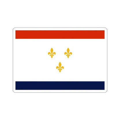 Flag of New Orleans Louisiana USA STICKER Vinyl Die-Cut Decal - The Sticker Space