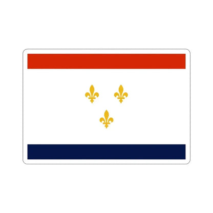 Flag of New Orleans Louisiana USA STICKER Vinyl Die-Cut Decal - The Sticker Space