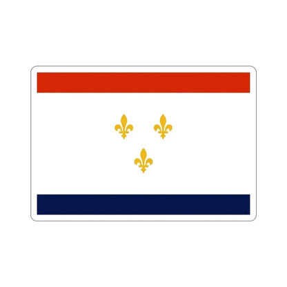 Flag of New Orleans Louisiana USA STICKER Vinyl Die-Cut Decal - The Sticker Space