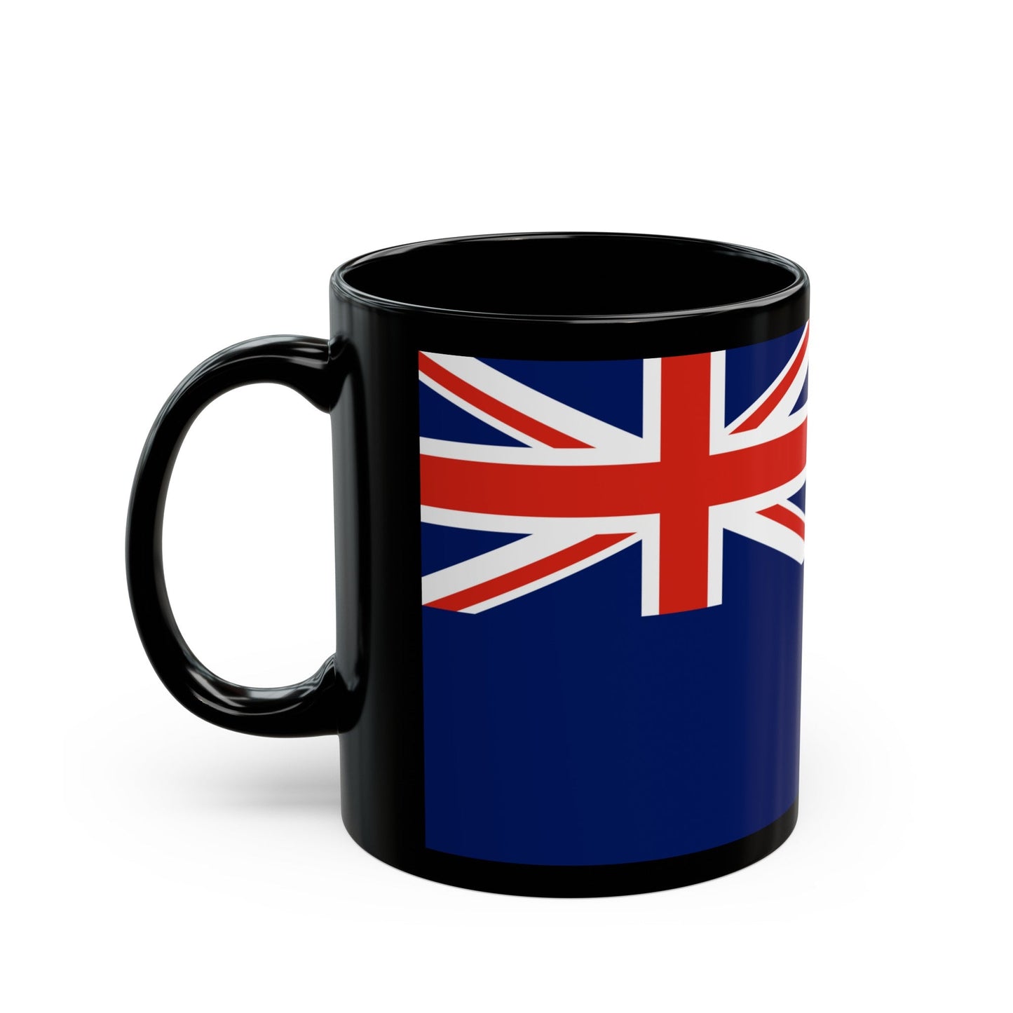 Flag of New South Wales Australia - Black Coffee Mug-The Sticker Space