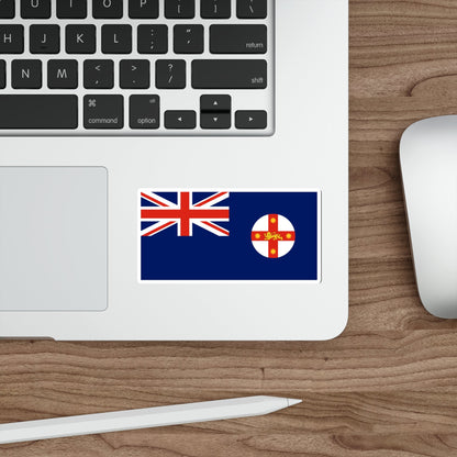 Flag of New South Wales Australia STICKER Vinyl Die-Cut Decal-The Sticker Space