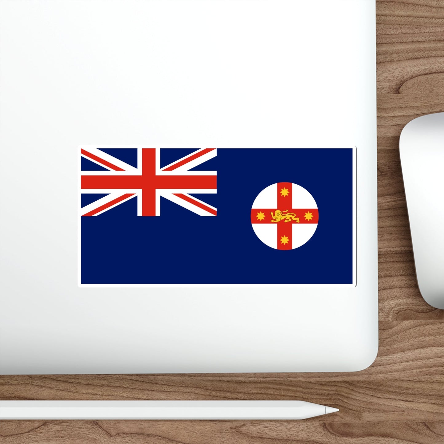 Flag of New South Wales Australia STICKER Vinyl Die-Cut Decal-The Sticker Space