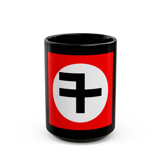 Flag of New Triumph Party - Black Coffee Mug-15oz-The Sticker Space