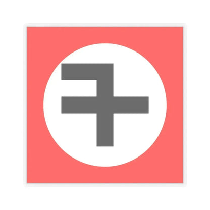 Flag of New Triumph Party - STICKER Vinyl Kiss-Cut Decal 3 Inch Transparent - The Sticker Space