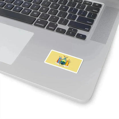 Flag of New York 1896-1901 (United States) STICKER Vinyl Kiss-Cut Decal - The Sticker Space