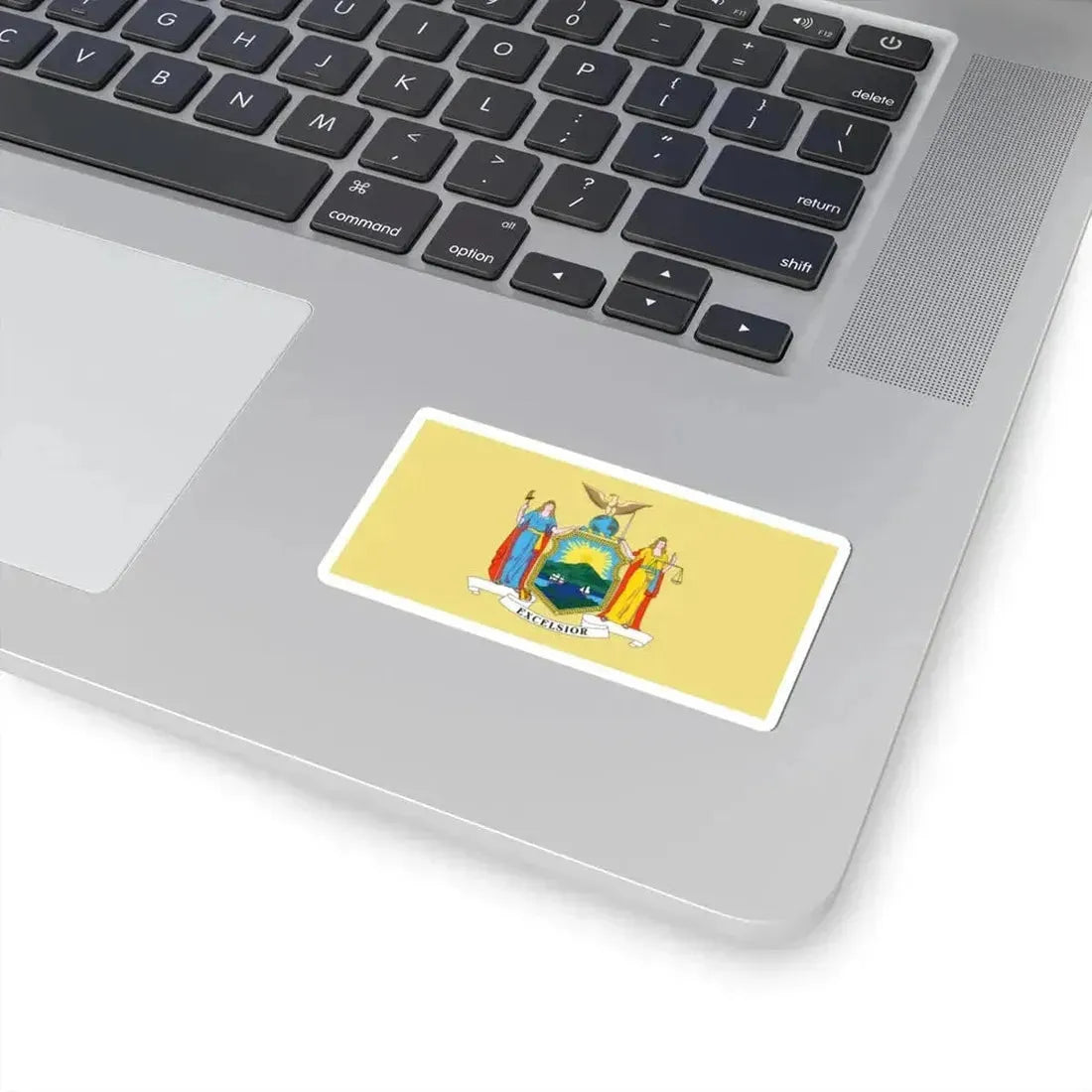 Flag of New York 1896-1901 (United States) STICKER Vinyl Kiss-Cut Decal - The Sticker Space