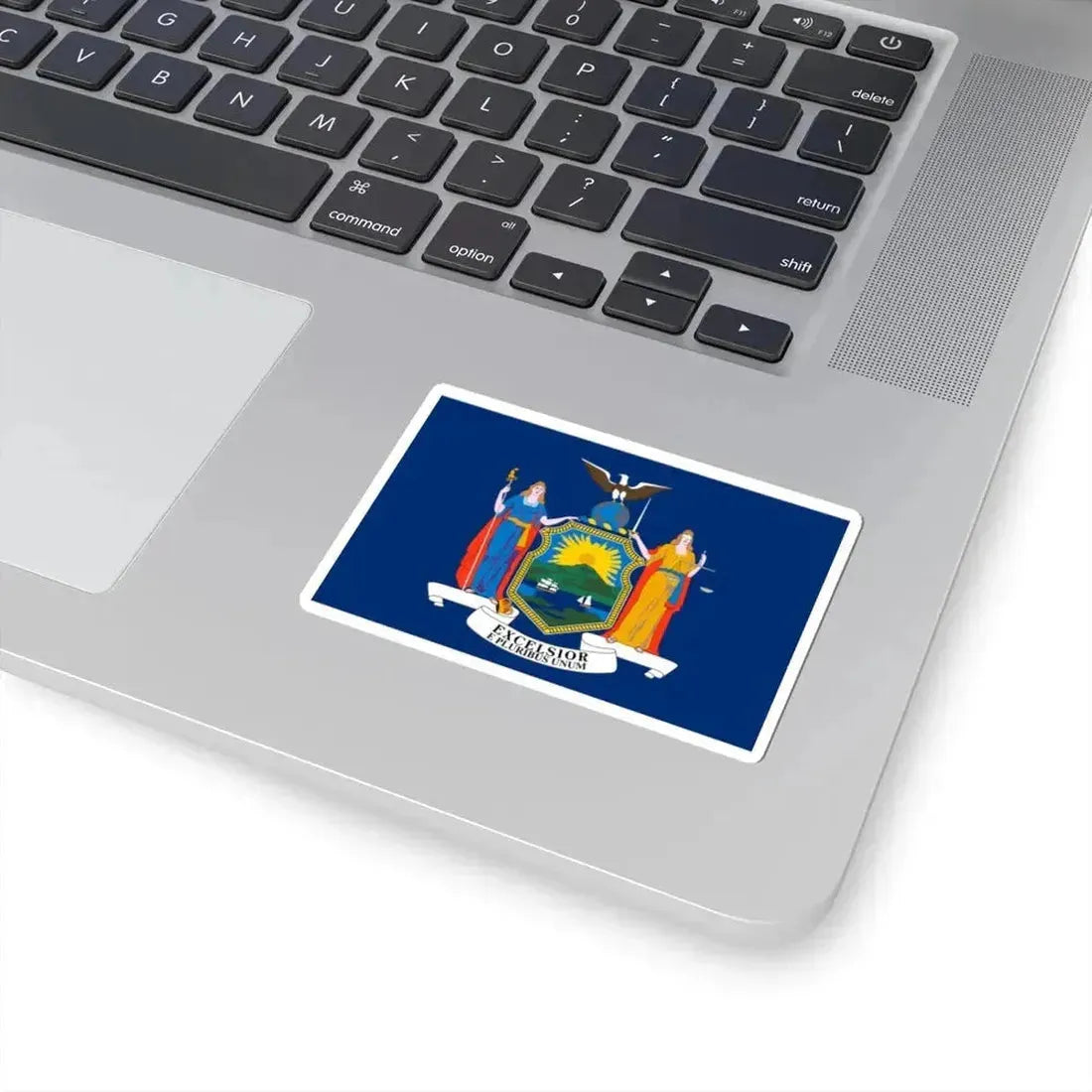 Flag of New York 3-2 (United States) STICKER Vinyl Kiss-Cut Decal - The Sticker Space