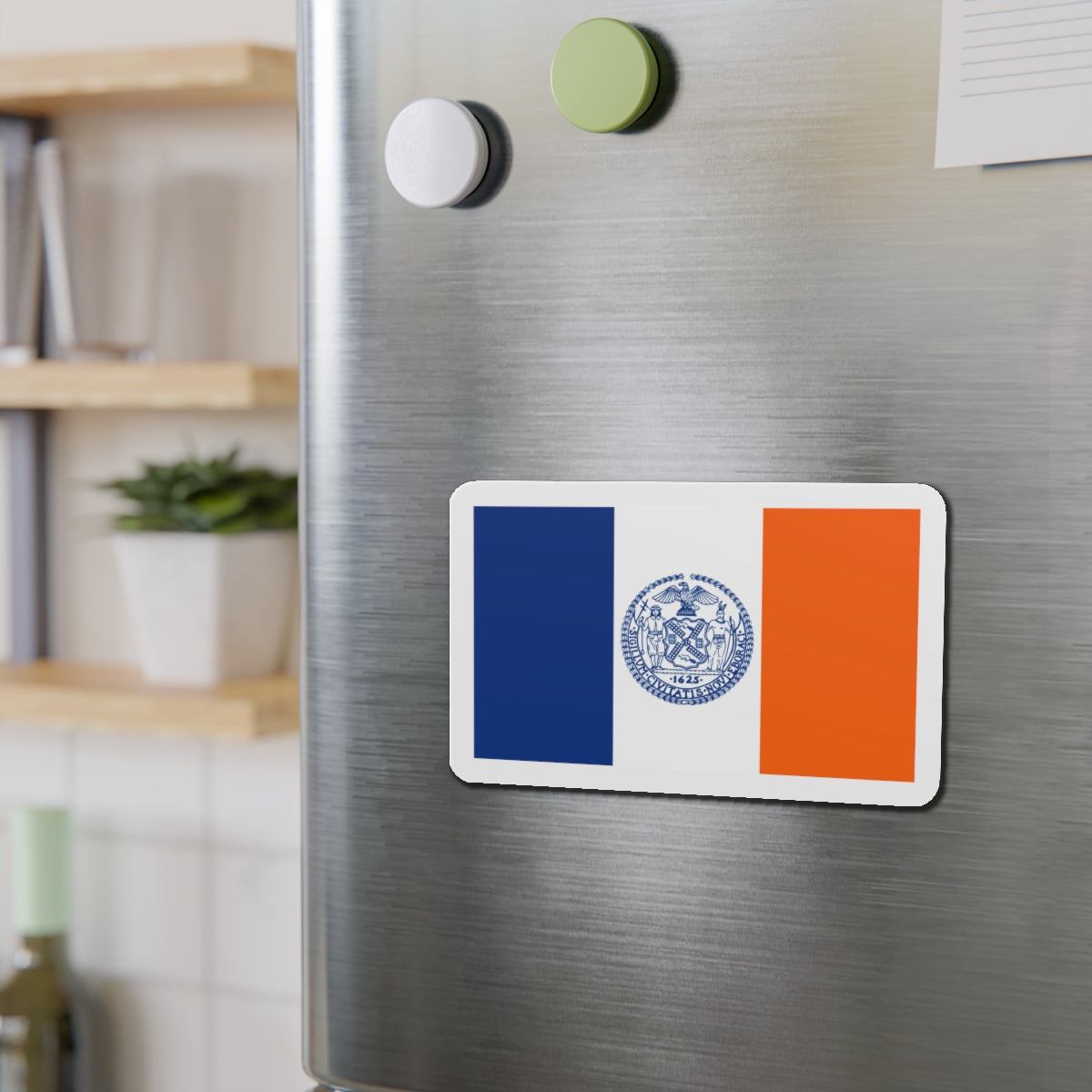 Flag of New York City - Die-Cut Magnet-The Sticker Space