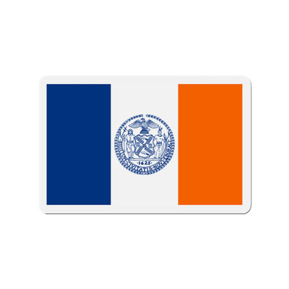 Flag of New York City - Die-Cut Magnet-2" x 2"-The Sticker Space