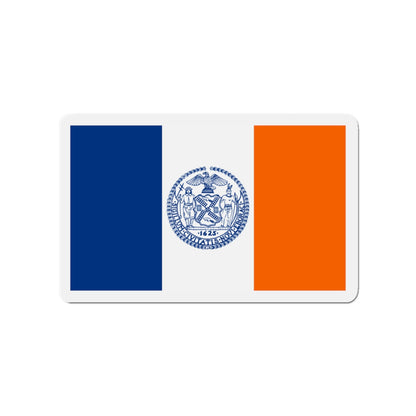 Flag of New York City - Die-Cut Magnet-3" x 3"-The Sticker Space