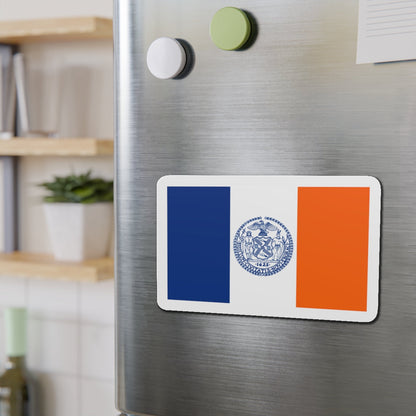 Flag of New York City - Die-Cut Magnet-The Sticker Space