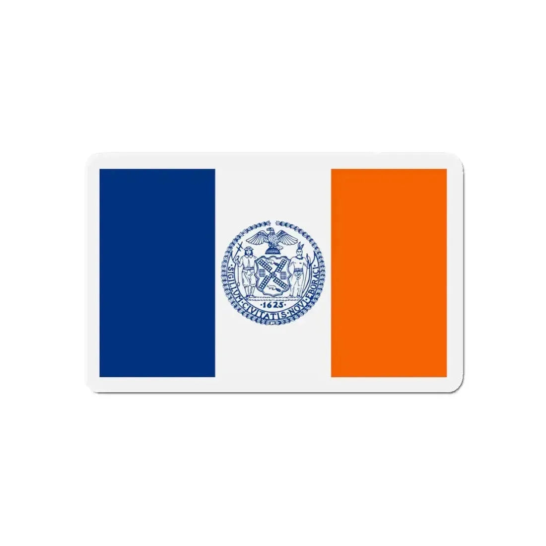 Flag of New York City - Refrigerator Magnet 5 Inch - The Sticker Space