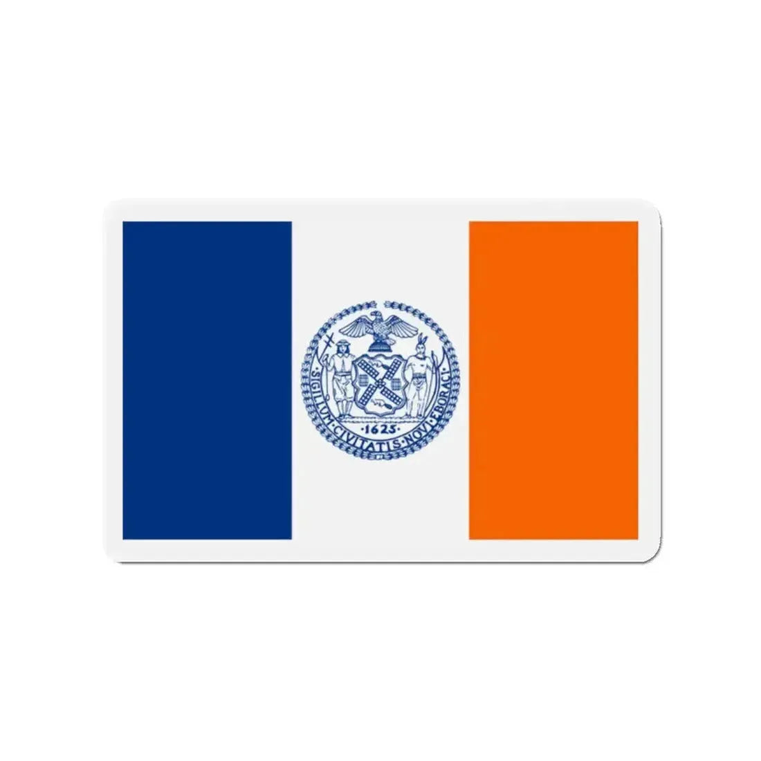 Flag of New York City - Refrigerator Magnet - The Sticker Space