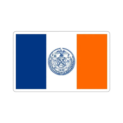 Flag of New York City USA STICKER Vinyl Die-Cut Decal 2 Inch - The Sticker Space