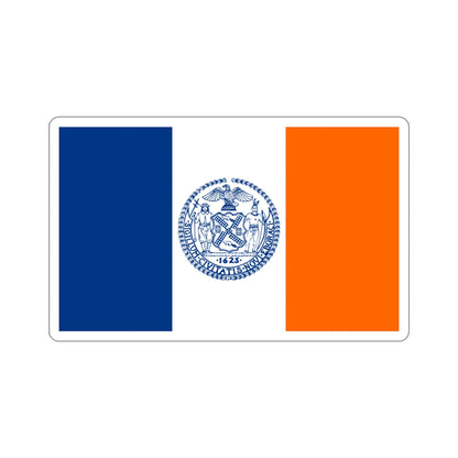 Flag of New York City USA STICKER Vinyl Die-Cut Decal-5 Inch-The Sticker Space