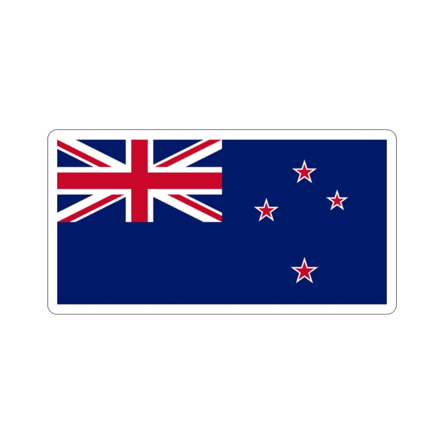 Flag of New Zealand STICKER Vinyl Die-Cut Decal-2 Inch-The Sticker Space