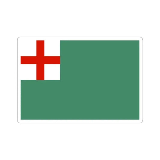 Flag of Newbury, Massachusetts - STICKER Vinyl Kiss-Cut Decal 2 Inch White - The Sticker Space