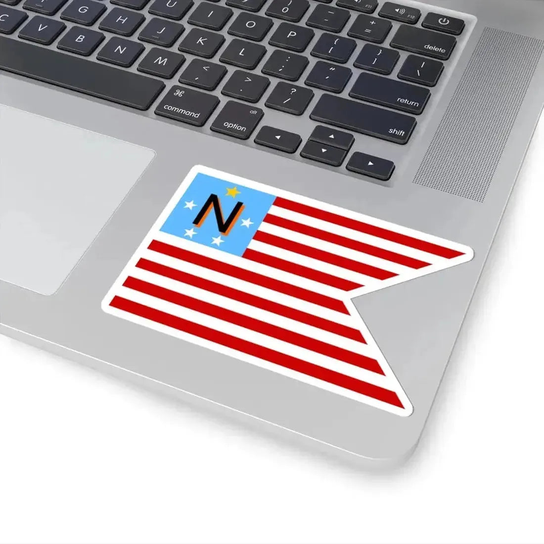 Flag of Newbury Township Ohio (United States) STICKER Vinyl Kiss-Cut Decal - The Sticker Space