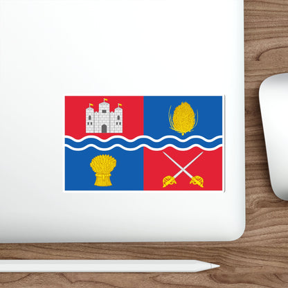 Flag of Newbury UK STICKER Vinyl Die-Cut Decal-The Sticker Space