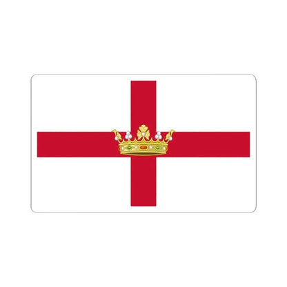Flag of Newfoundland 1862-1870 (Canada) STICKER Vinyl Kiss-Cut Decal 4 Inch White - The Sticker Space