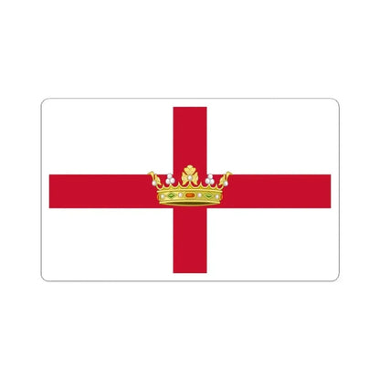 Flag of Newfoundland 1862-1870 (Canada) STICKER Vinyl Kiss-Cut Decal 6 Inch White - The Sticker Space